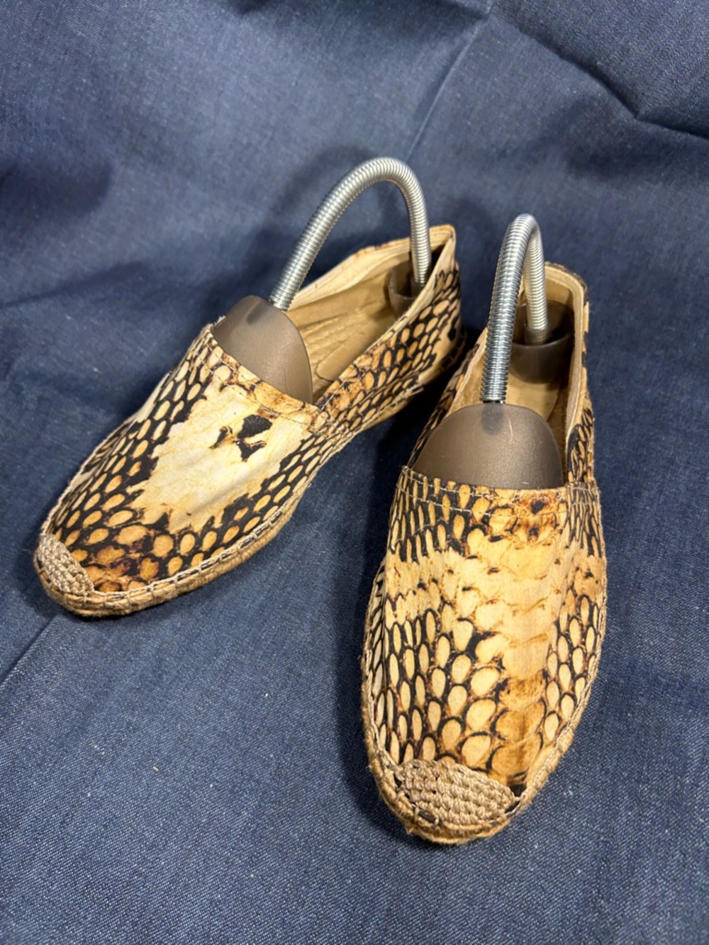 Lenny Niemeyer almost NEW animal print slide in espadrille flats
